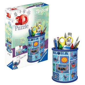 Disney Stitch - Puzzle 3D Pot à Crayons