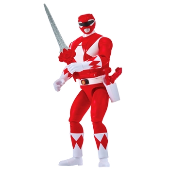 Power Rangers Re-Ignition Auto-Morphin Ranger Figuur rood