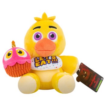 Five Nights at Freddy's - Peluche Classic Chica avec Yeux Phosphorescents 20 cm