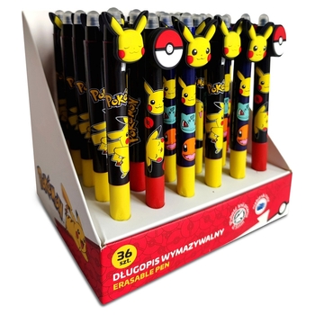 Radierbarer Pokémon Stift sortiert