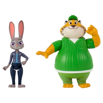 Zoomania 2er Set Figuren Judy und Benjamin 7,5 cm