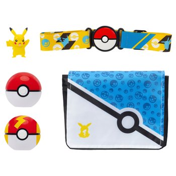 Pokémon Clip 'N' Go Bandolier Gürtel Set mit Pokéball, Turboball und Pikachu