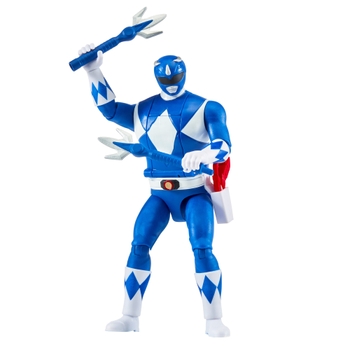 Power Rangers - Figurine Auto-Morphin Ranger Bleu 15 cm
