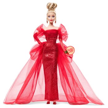 Barbie - Poupée Blonde 80ème Anniversaire Mattel
