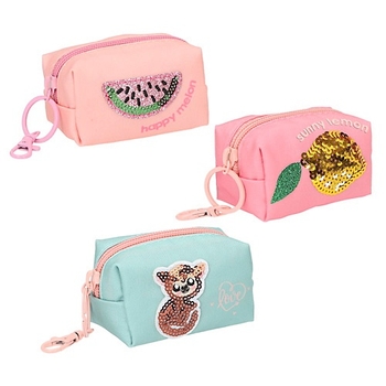 TOPModel - Mini-Sac avec Mousqueton Juicy - Modèle Aléatoire