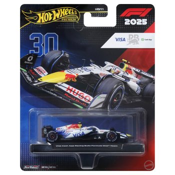 Hot Wheels Premium 2025 Formula 1 Diecast Cars Visa Cash App Racing Bulls F1 Team 1:64 Scale