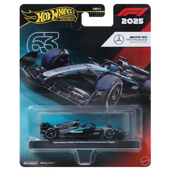 Hot Wheels Premium 2025 Formula 1 Diecast Cars Mercedes-AMG PETRONAS F1 Team 1:64 Scale