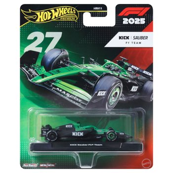 Hot Wheels Premium Formula 1 2025 1:64 Kick Sauber F1 Team Die-Cast Car