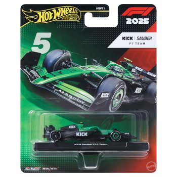 Hot Wheels Premium Formula 1 2025 1:64 Kick Sauber F1 Team Die-Cast Car