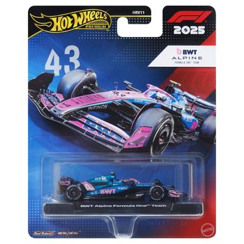 Hot Wheels Premium Formula 1: BWT Alpine Colapinto 43 1:64 Scale Car