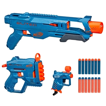 NERF Elite 2.0 Loadout Blaster 3er Set mit 14 Pfeilen