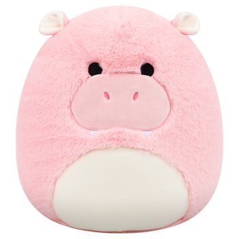 Original Squishmallows Fuzz-A-Mallows Plush Ridelle the Pink Hippo 30cm