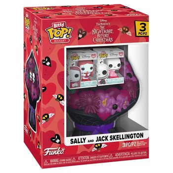 Funko Bitty POP! Bouquet Tim Burton's The Nightmare Before Christmas Sally und Jack Skellington