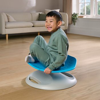 Play Factory Sensory Spinning Chair Blue