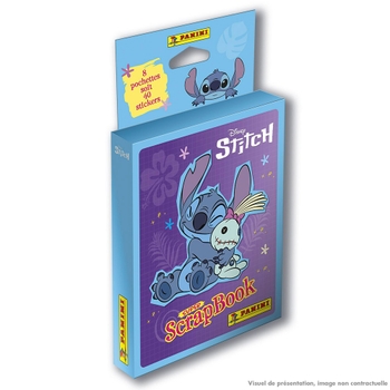 Panini - Disney Stitch Super ScrapBook 2 Blister 8 Pochettes