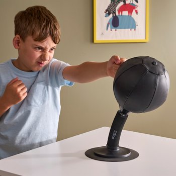 Boxing Club Standboxbirne für Kinder schwarz