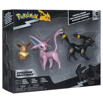 Pokémon Figuren Evolution Multi-Pack mit Evoli, Nachtara und Psiana