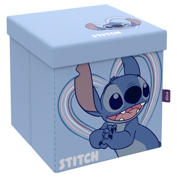 Disney Lilo & Stitch Sitz- und Aufbewahrungsbox blau