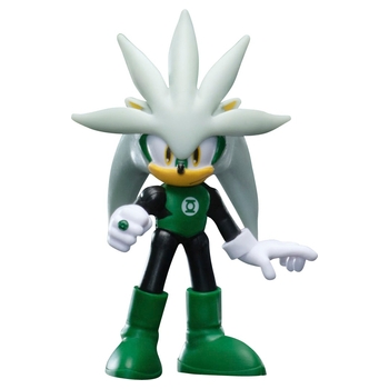 Sonic the Hedgehog x DC Comics Silver als Green Lantern Figur 6 cm