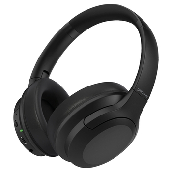 Groov-e GVBT1700  Rhythm Wireless Headphones with Active Noise Cancelling - Black