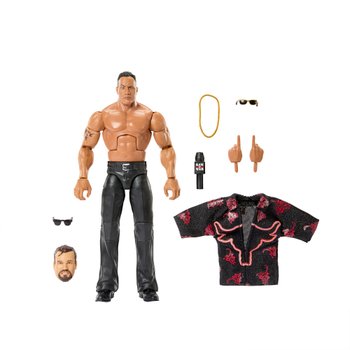 WWE Elite Collection The Monday Night War Serie Wrestling Figur The Rock 15 cm