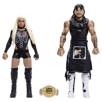 WWE - Twin Pack Série 25 Figurines Dominik Mysterio vs Liv Morgan