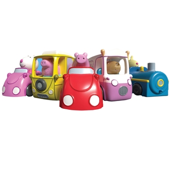 Peppa Pig - Coffret Véhicule et Figurine - Modèle Aléatoire