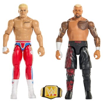 WWE Main Event Showdown Action Figures Cody Rhodes and Solo Sikoa 2 Pack
