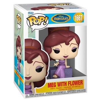 Funko POP! Figur 1667 Disney Hercules Meg mit Blume