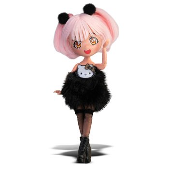 Hello Kitty - 4SF Poupée Golden Diva 20 cm