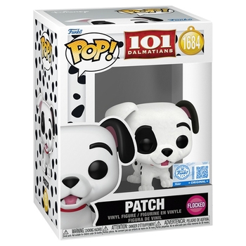 Funko POP! Figur 1684 Disney 101 Dalmatiner Patch (Flocked)