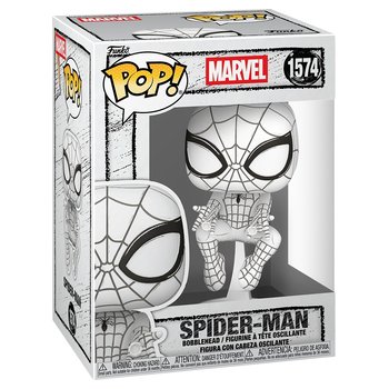 Funko POP! Bobble-Head Figur 1574 Marvel Sketched Spider-Man