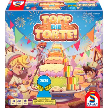 Topp die Torte! Kinderspiel des Jahres 2025