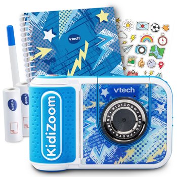 VTech KidiZoom Sofortbildkamera Print Cam Scrapbook Bundle blau