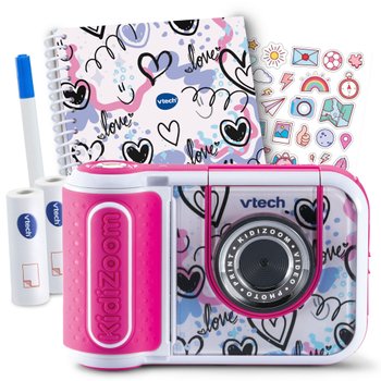 VTech KidiZoom Sofortbildkamera Print Cam Scrapbook Bundle pink