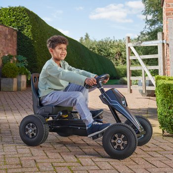 Race Team Go Kart Black