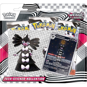 Pokémon Karten Tech-Sticker-Kollektion Karmesin & Purpur - Weiße Flammen