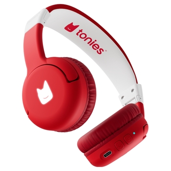 Tonies - Casque Bluetooth - Rouge Coquelicot