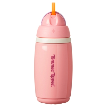 Tommee Tippee - Tasse Isotherme avec Paille 266 ml - Rose