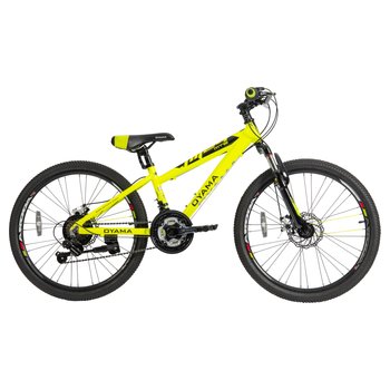 24 Zoll Mountainbike Oyama Fahrrad neongelb