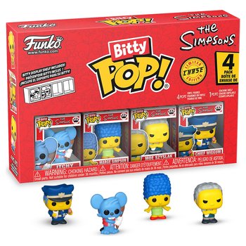 Funko Bitty POP! Simpsons Figuren Itchy 4er Set