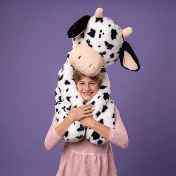 World's Softest Plush Jumbo Mooey the Spotted Cow Soft Toy 122cm