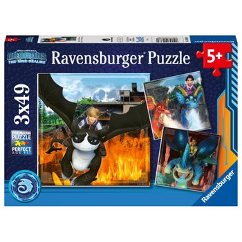 Ravensburger Dragons Die 9 Welten 3 x 49 Teile