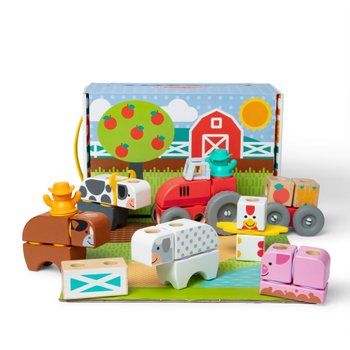 Melissa & Doug - Blockables La Ferme 56 Pièces
