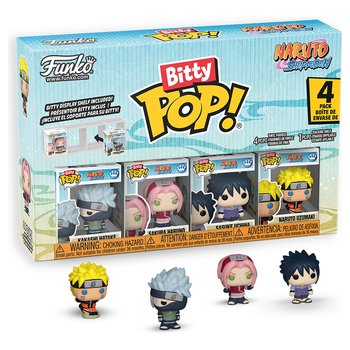 Funko Bitty POP! Naruto Shippuden 4 Figurines - Édition Chase Possible