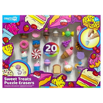 Crafty Co. Sweet Treat Puzzle Erasers 20 Pack