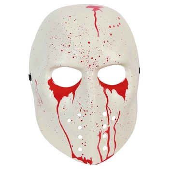 Horrormaske mit Blut