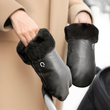 Zummi Universal Stroller Hand Warmers Black