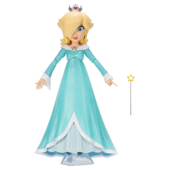 Super Mario Galaxy Film Figur Rosalina mit Zauberstab 13 cm