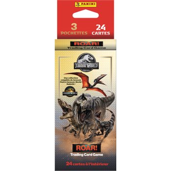 Panini - Jurassic World : Renaissance Blister 3 Pochettes